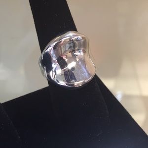 Nambe Sterling Silver Women’s Butterfly Bowl Ring